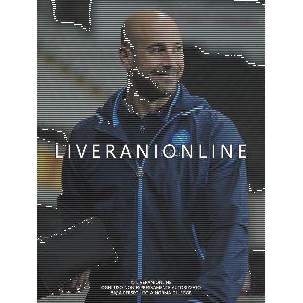 Napoli\'s Pepe Reina arrives at the Liberty Stadium Photo by Ian Cook/CameraSport Football - UEFA Europa League Round of 32 - Swansea City v Napoli - Thursday 20th February 2014 - The Liberty Stadium - Swansea © CameraSport - 43 Linden Ave. Countesthorpe. Leicester. England. LE8 5PG - Tel: +44 (0) 116 277 4147 - admin@camerasport.com - www.camerasport.com /AGENZIA ALDO LIVERANI SAS - ITALY ONLY - EDITORIAL USE ONLY