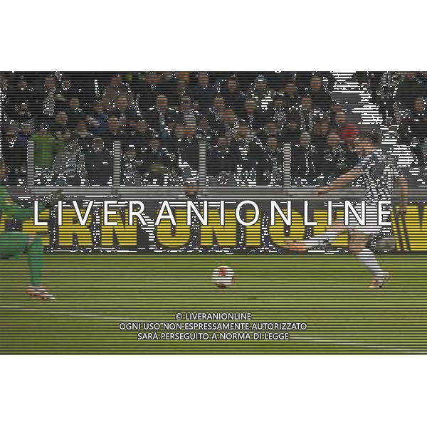 Juventus - Trabzonspor Uefa Europa League - sedicesimi di finale Federico Tardito/Agenzia Aldo Liverani Sas Nella foto gol Osvaldo