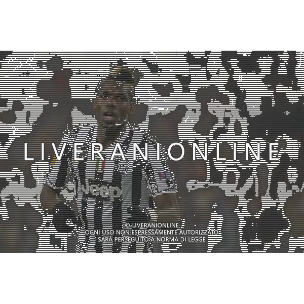 Juventus - Trabzonspor Uefa Europa League - sedicesimi di finale Federico Tardito/Agenzia Aldo Liverani Sas Nella foto esultanza Pogba AG ALDO LIVERANI SAS