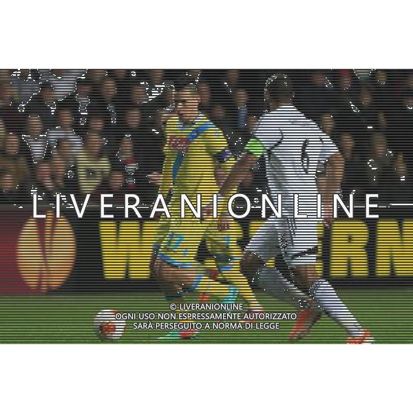 SWANSEA, NAPOLI EUROPA LEAGUE NELLA FOTO: HAMSIK, WILLIAMS FOTO MOSCA- AG.LIVERANI