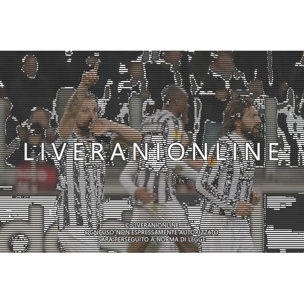 Juventus - Trabzonspor Uefa Europa League - sedicesimi di finale Federico Tardito/Agenzia Aldo Liverani Sas Nella foto Osvaldo esultanza AG ALDO LIVERANI SAS