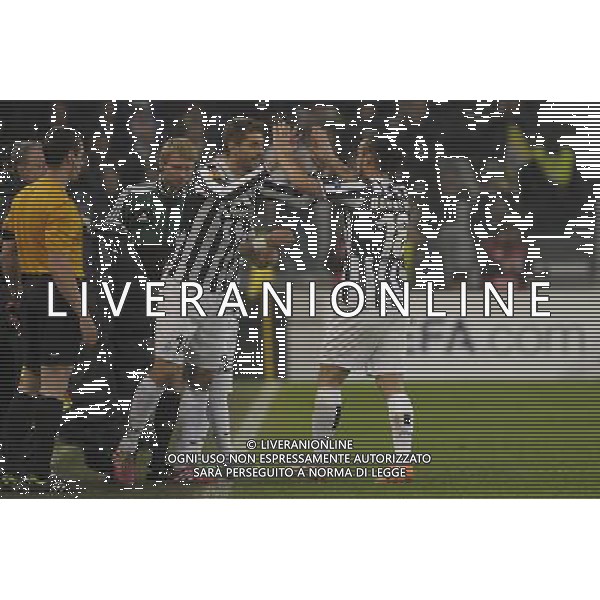 Juventus - Trabzonspor Uefa Europa League - sedicesimi di finale Federico Tardito/Agenzia Aldo Liverani Sas Nella foto Osvaldo e Llorente AG ALDO LIVERANI SAS