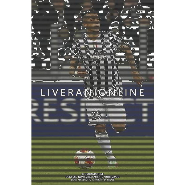 Juventus - Trabzonspor Uefa Europa League - sedicesimi di finale Federico Tardito/Agenzia Aldo Liverani Sas Nella foto Arturo Vidal AG ALDO LIVERANI SAS