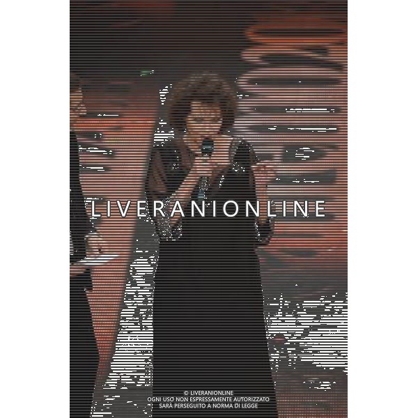 Serata finale del 64mo Festival della Canzone Italiana di Sanremo 22 febbraio 2014 Nella foto: Claudia Cardinale ©gazzaniga/AGENZIA ALDO LIVERANI SAS