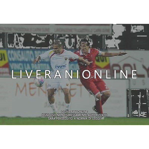 PERUGIA BENEVENTO 21-02-2014 LEGA PRO NELLA FOTO NEGRO -COMOTTO FOTO SETTONCE-AG ALDO LIVERANI SAS