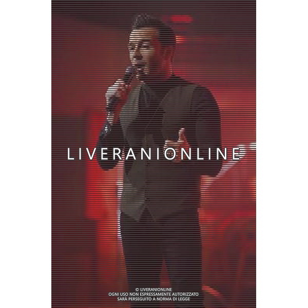 Shane Filan performs at Manchester Bridgewater Hall, Manchester, England, 24th February 2014. AG ALDO LIVERANI SAS ONLY ITALY