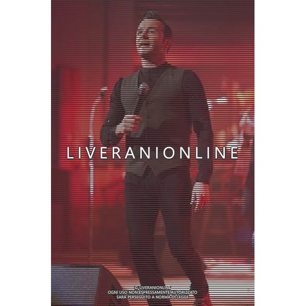 Shane Filan performs at Manchester Bridgewater Hall, Manchester, England, 24th February 2014. AG ALDO LIVERANI SAS ONLY ITALY