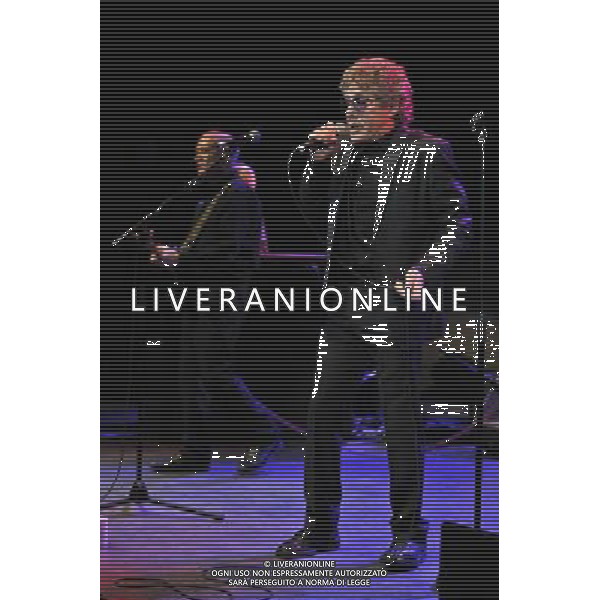 Wilko Johnson and Roger Daltrey combine for a one-off date at London\'s Shepherd\'s Bush Empire on February 25th 2014, celebrating the release of their new collaboration ÇƒÚGoing Back HomeÇƒÙ. AG ALDO LIVERANI SAS ONLY ITALY