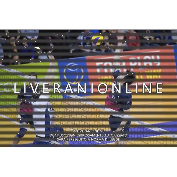 Dennis VAN DER VEEN - 25.02.2014 - Paris Volley / Tomis Constanta - 1/2Finale CEV Cup Photo : Aurelien Meunier / Icon Sport AG ALDO LIVERANI SAS ONLY ITALY