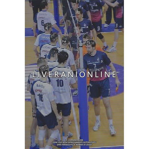Dennis VAN DER VEEN - 25.02.2014 - Paris Volley / Tomis Constanta - 1/2Finale CEV Cup Photo : Aurelien Meunier / Icon Sport AG ALDO LIVERANI SAS ONLY ITALY
