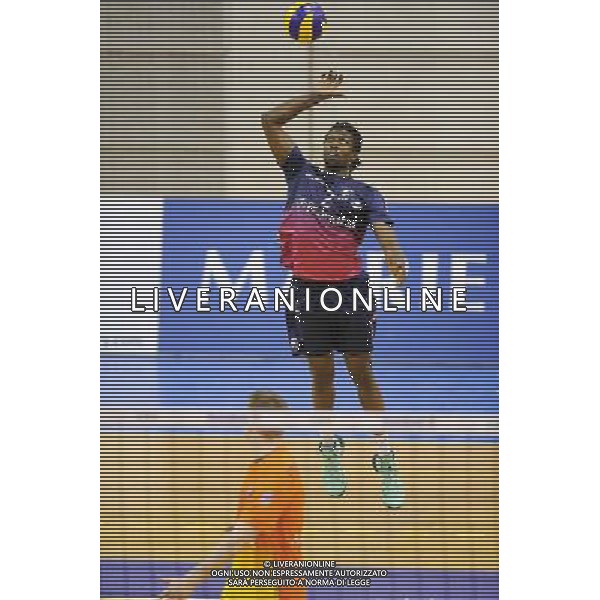 Mory SIDIBE - 25.02.2014 - Paris Volley / Tomis Constanta - 1/2Finale CEV Cup Photo : Aurelien Meunier / Icon Sport AG ALDO LIVERANI SAS ONLY ITALY