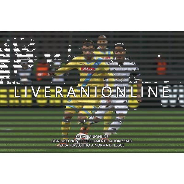 NAPOLI - SWANSEA EUEFA UROPA LEAGUE 27 FABBRAIO 2014 NELLA FOTO: GORAN PANDEV ©MOSCA/AGENZIA ALDO LIVERANI SAS