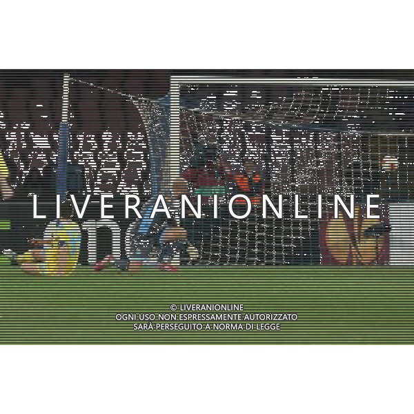 NAPOLI, SWANSEA EUROPA LEAGUE 28 -02-2014 NELLA FOTO: GOL DE GUZMAN FOTO MOSCA- AG.LIVERANI