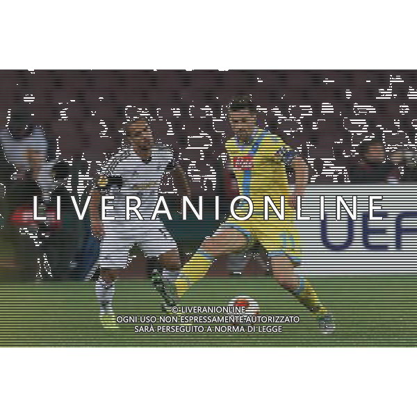 NAPOLI, SWANSEA EUROPA LEAGUE 28 -02-2014 NELLA FOTO: MAGGIO CRISTIAN FOTO MOSCA- AG.LIVERANI