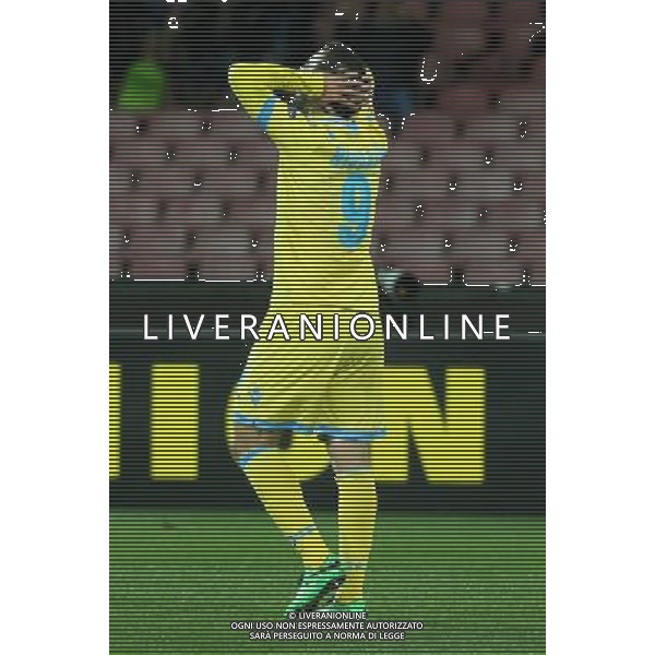 NAPOLI, SWANSEA EUROPA LEAGUE 28 -02-2014 NELLA FOTO: DELUSIONE HIGUAIN FOTO MOSCA- AG.LIVERANI