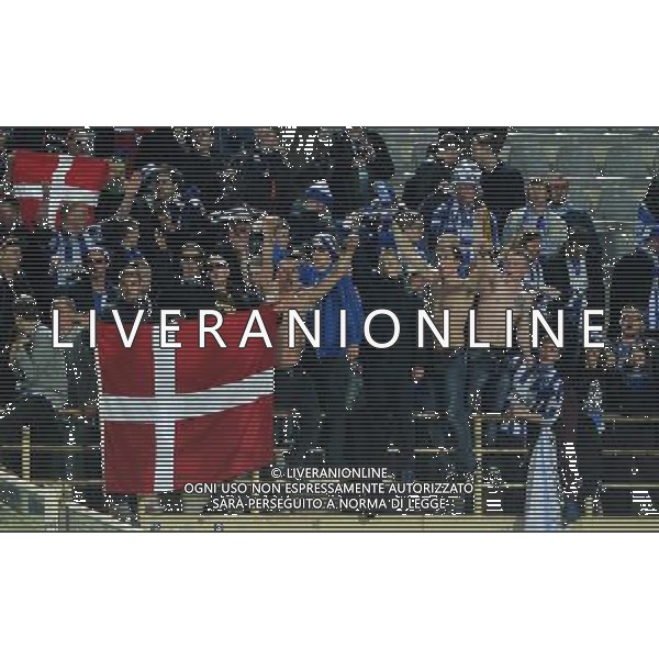 UEFA Europa League 2013/2014 Sedicesimi di Finale Ritorno Firenze - 27.02.2014 Fiorentina-Esbjerg Nella Foto:tifosi norvegesi /Ph.Vitez-Ag. Aldo Liverani