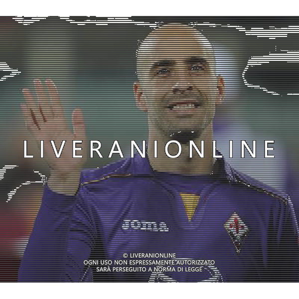 UEFA Europa League 2013/2014 Sedicesimi di Finale Ritorno Firenze - 27.02.2014 Fiorentina-Esbjerg Nella Foto:borja valero /Ph.Vitez-Ag. Aldo Liverani