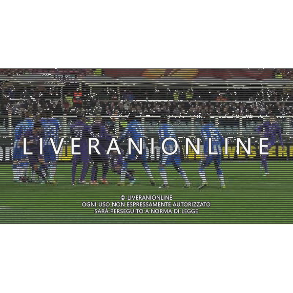 UEFA Europa League 2013/2014 Sedicesimi di Finale Ritorno Firenze - 27.02.2014 Fiorentina-Esbjerg Nella Foto:ilicic gol /Ph.Vitez-Ag. Aldo Liverani