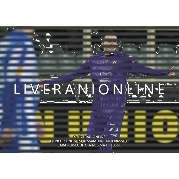 UEFA Europa League 2013/2014 Sedicesimi di Finale Ritorno Firenze - 27.02.2014 Fiorentina-Esbjerg Nella Foto:ilicic esulta /Ph.Vitez-Ag. Aldo Liverani