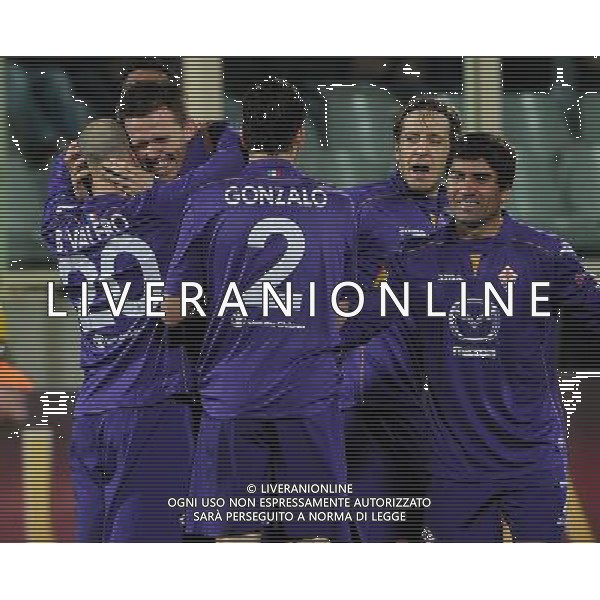 UEFA Europa League 2013/2014 Sedicesimi di Finale Ritorno Firenze - 27.02.2014 Fiorentina-Esbjerg Nella Foto:ilicic esulta /Ph.Vitez-Ag. Aldo Liverani