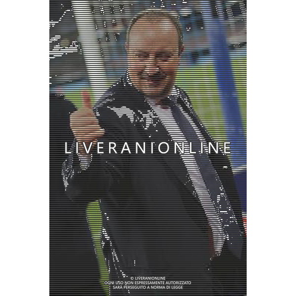 NAPOLI, SWANSEA EUROPA LEAGUE 27-02-2014 NELLA FOTO: BENITEZ RAFAEL FOTO MOSCA- AG.LIVERANI