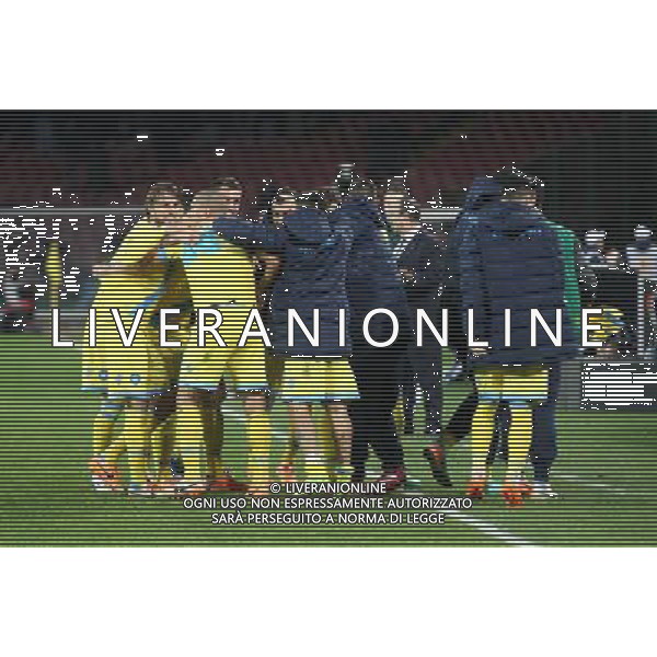 NAPOLI, SWANSEA EUROPA LEAGUE 27-02-2014 NELLA FOTO: ESULTANZA INLER FOTO MOSCA- AG.LIVERANI