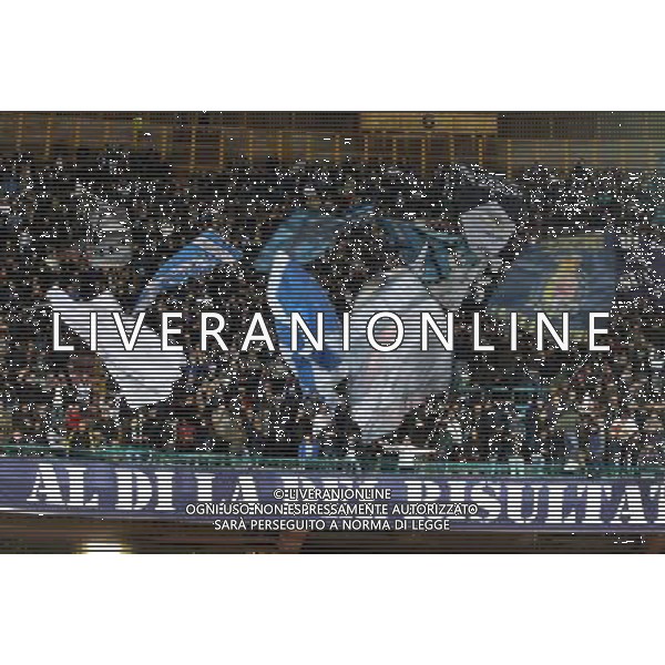 NAPOLI, SWANSEA EUROPA LEAGUE 27-02-2014 NELLA FOTO: TIFOSI NAPOLI FOTO MOSCA- AG.LIVERANI