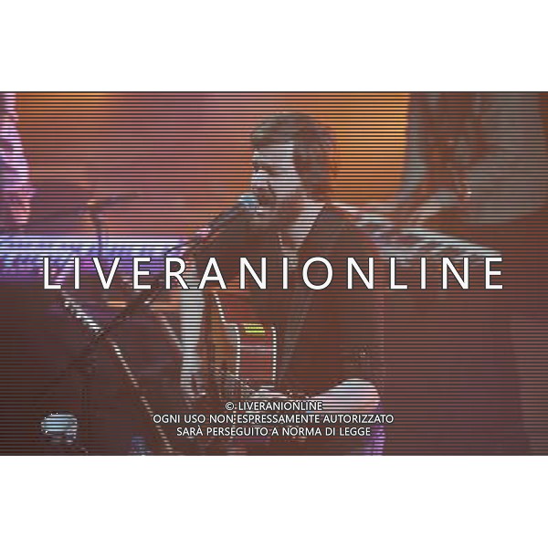 Midlake perform at St George\'s Church in Brighton on 27 February 2014. Eric Pulido (guitar and main vocals) other band members include McKenzie Smith Paul Alexander Eric Nichelson Jesse Chandler Joey McClellan. AG ALDO LIVERANI SAS ONLY ITALY
