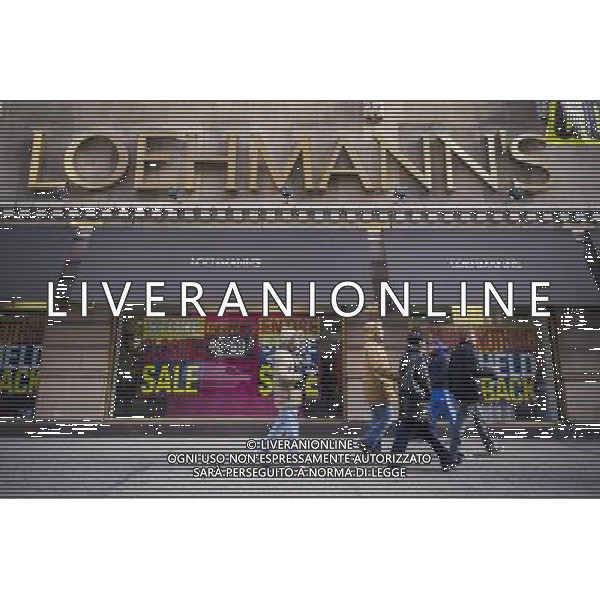 The Loehmann\'s department store in the Chelsea neighborhood of New York on Saturday, February 1, 2014.The women\'s clothing retailer which filed for bankruptcy protection for the third time has been finally given approval by the court to liquidate and have its going out of business sale.. The off-price merchandiser faced the same problems that besieged its defunct rivals, Sym\'s, Filene\'s and Daffy\'s, the production of goods has been streamlined by computerization resulting in less excess inventory that manufacturers must unload. ©PHOTOSHOT/AGENZIA ALDO LIVERANI SAS - ITALY ONLY - EDITORIAL USE ONLY