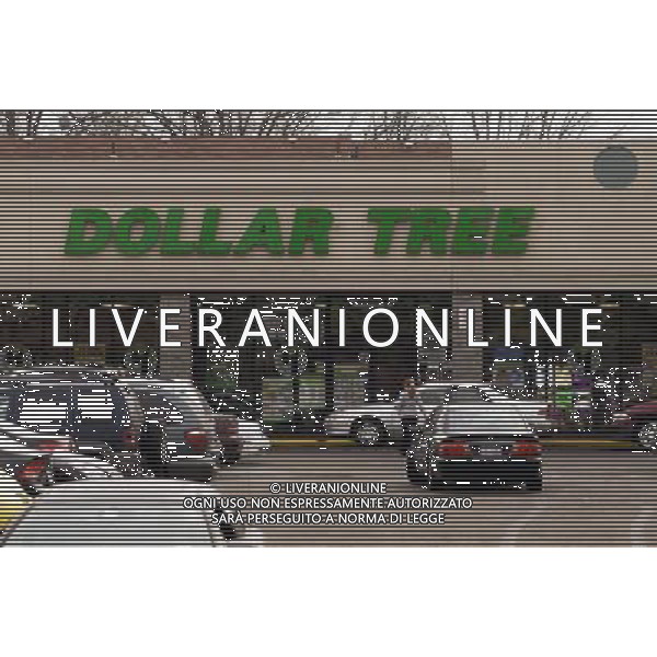 A Dollar Tree store in the Staten Island borough of New York is seen on Saturday, March 7, 2009. Dollar Tree Inc. reported almost an 7 percent decrease in its fourth quarter net income citing bad weather and a very short holiday selling season. The results fell short of analysts\' expectations. ©PHOTOSHOT/AGENZIA ALDO LIVERANI SAS - ITALY ONLY - EDITORIAL USE ONLY