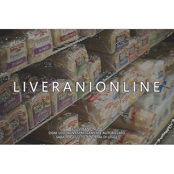 Packages of various brands of bread are seen in a supermarket in New York on Tuesday, February 25, 2014. U.S. producer prices rose in January 2014, spurred on by higher food prices which jumped 1 percent. ©PHOTOSHOT/AGENZIA ALDO LIVERANI SAS - ITALY ONLY - EDITORIAL USE ONLY