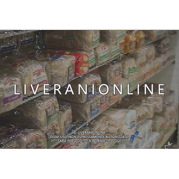 Packages of various brands of bread are seen in a supermarket in New York on Tuesday, February 25, 2014. U.S. producer prices rose in January 2014, spurred on by higher food prices which jumped 1 percent. ©PHOTOSHOT/AGENZIA ALDO LIVERANI SAS - ITALY ONLY - EDITORIAL USE ONLY