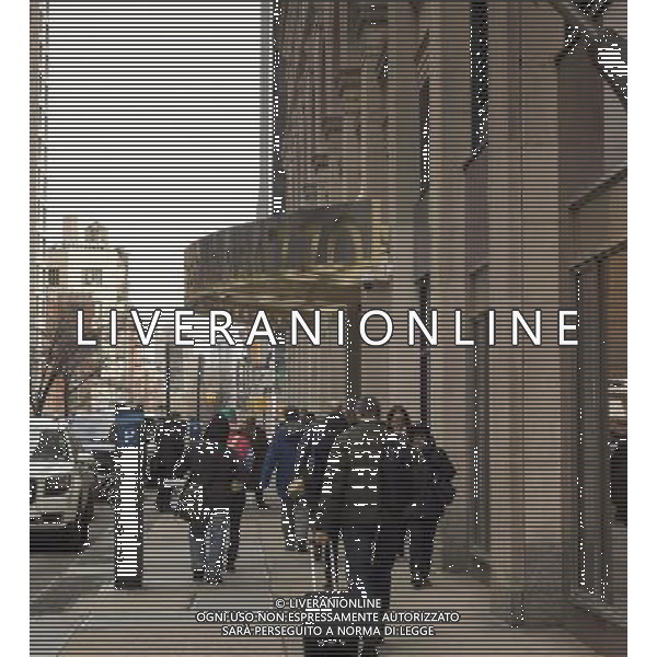 The former Wanamaker Department Store building in the East Village in New York, now rebranded as 770 Broadway, is seen on Tuesday, February 25, 2014. The social media company, Facebook, is reported to have signed a 10 year lease on 100,000 square feet on the 8th floor and part of the 7th. Rental rates are in the mid $70s per square foot and the company can expand into the entire 7th floor when the existing tenant leaves in two years. AOL and the Huffington Post are also located in the building. ©PHOTOSHOT/AGENZIA ALDO LIVERANI SAS - ITALY ONLY - EDITORIAL USE ONLY