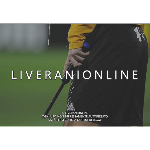 UEFA Europa League 2013/2014 Sedicesimi di Finale Ritorno Firenze - 27.02.2014 Fiorentina-Esbjerg Nella Foto:Arbitro di porta particolare /Ph.Vitez-Ag. Aldo Liverani