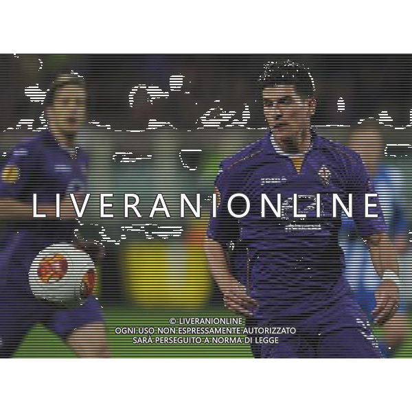 UEFA Europa League 2013/2014 Sedicesimi di Finale Ritorno Firenze - 27.02.2014 Fiorentina-Esbjerg Nella Foto:Gomez Mario /Ph.Vitez-Ag. Aldo Liverani