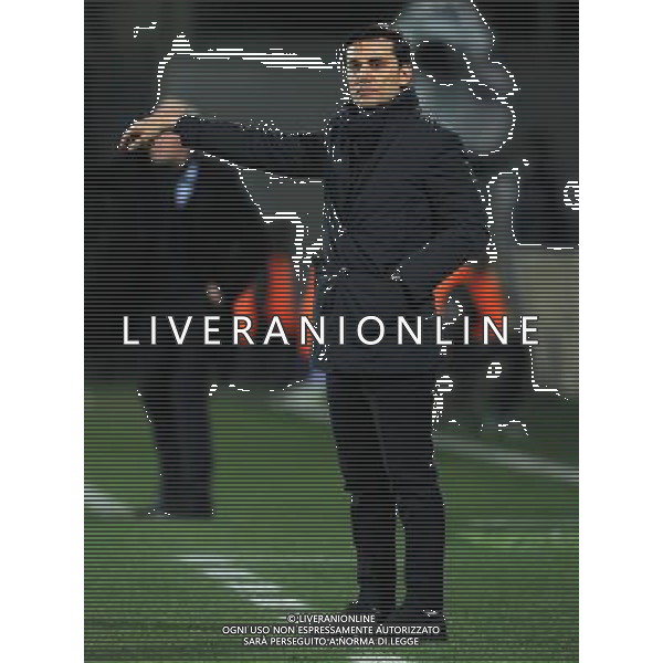 UEFA Europa League 2013/2014 Sedicesimi di Finale Ritorno Firenze - 27.02.2014 Fiorentina-Esbjerg Nella Foto:Montella Vincenzo /Ph.Vitez-Ag. Aldo Liverani