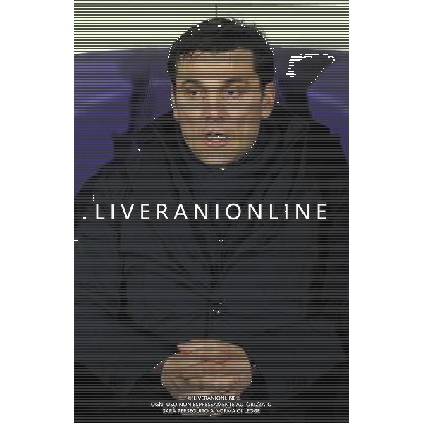 UEFA Europa League 2013/2014 Sedicesimi di Finale Ritorno Firenze - 27.02.2014 Fiorentina-Esbjerg Nella Foto:Montella Vincenzo /Ph.Vitez-Ag. Aldo Liverani