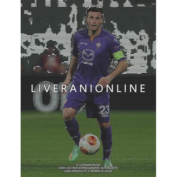 UEFA Europa League 2013/2014 Sedicesimi di Finale Ritorno Firenze - 27.02.2014 Fiorentina-Esbjerg Nella Foto:Pasqual Manuel /Ph.Vitez-Ag. Aldo Liverani