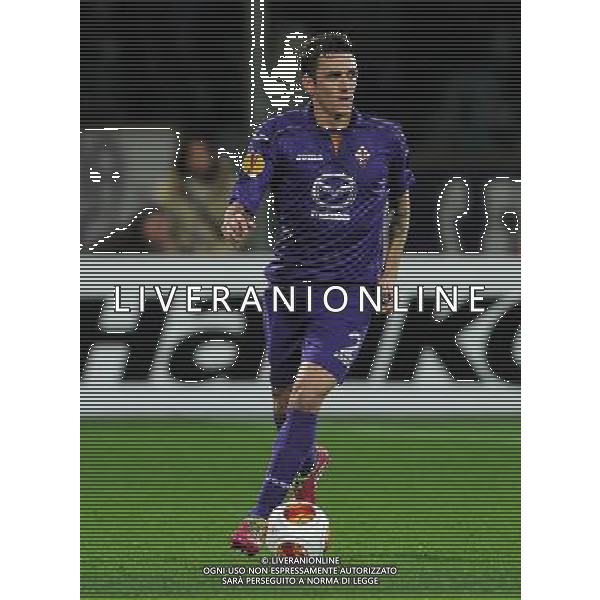 UEFA Europa League 2013/2014 Sedicesimi di Finale Ritorno Firenze - 27.02.2014 Fiorentina-Esbjerg Nella Foto:Rodriguez Gonzalo /Ph.Vitez-Ag. Aldo Liverani