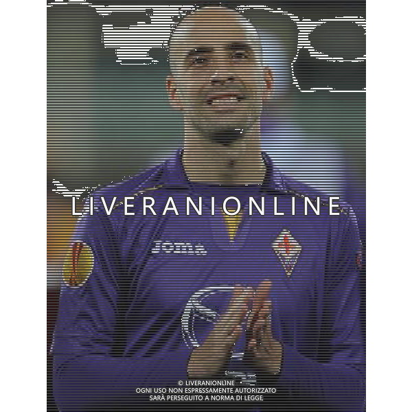 UEFA Europa League 2013/2014 Sedicesimi di Finale Ritorno Firenze - 27.02.2014 Fiorentina-Esbjerg Nella Foto:Borja Valero /Ph.Vitez-Ag. Aldo Liverani