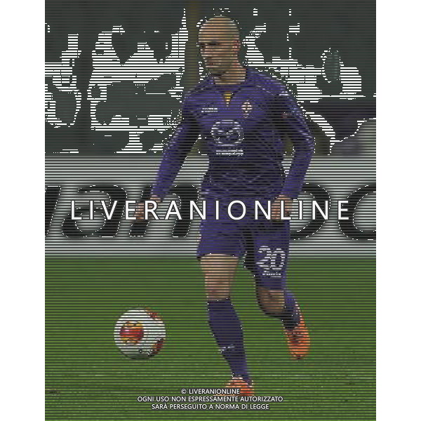 UEFA Europa League 2013/2014 Sedicesimi di Finale Ritorno Firenze - 27.02.2014 Fiorentina-Esbjerg Nella Foto:Borja Valero /Ph.Vitez-Ag. Aldo Liverani