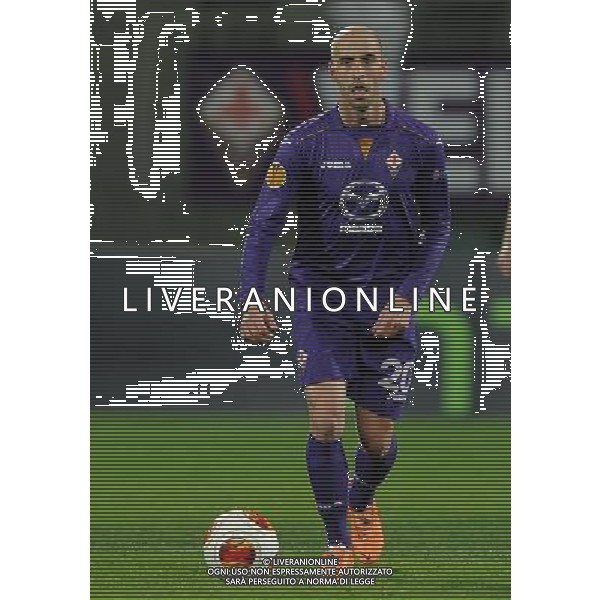 UEFA Europa League 2013/2014 Sedicesimi di Finale Ritorno Firenze - 27.02.2014 Fiorentina-Esbjerg Nella Foto:Borja Valero /Ph.Vitez-Ag. Aldo Liverani