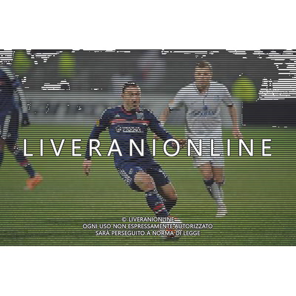 Steed MALBRANQUE - 27.02.2014 - Lyon / Tchernomorets Odessa - Ligue Europa 2013/2014 Photo : Jean Paul Thomas / Icon Sport AG ALDO LIVERANI SAS ONLY ITALY