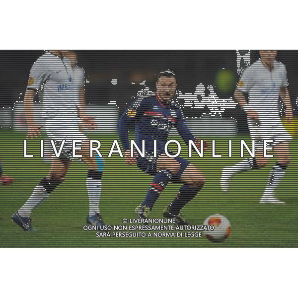 Steed MALBRANQUE - 27.02.2014 - Lyon / Tchernomorets Odessa - Ligue Europa 2013/2014 Photo : Jean Paul Thomas / Icon Sport AG ALDO LIVERANI SAS ONLY ITALY