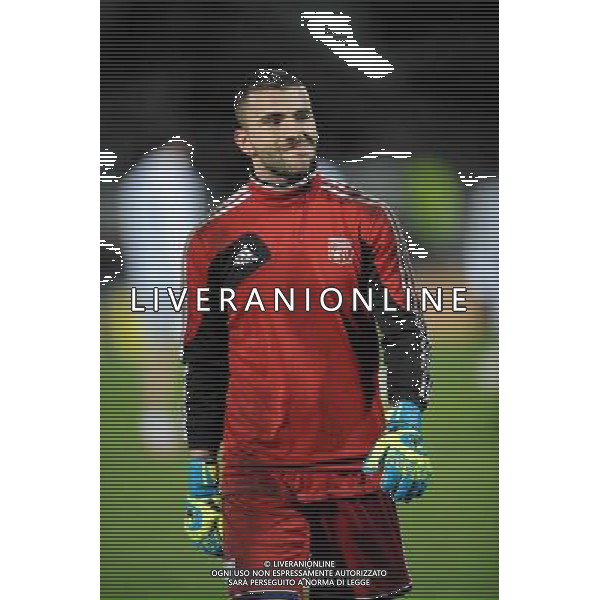 Anthony LOPES - 27.02.2014 - Lyon / Tchernomorets Odessa - Ligue Europa 2013/2014 Photo : Jean Paul Thomas / Icon Sport *** Local Caption *** AG ALDO LIVERANI SAS ONLY ITALY *** Local Caption *** AG ALDO LIVERANI SAS ONLY ITALY