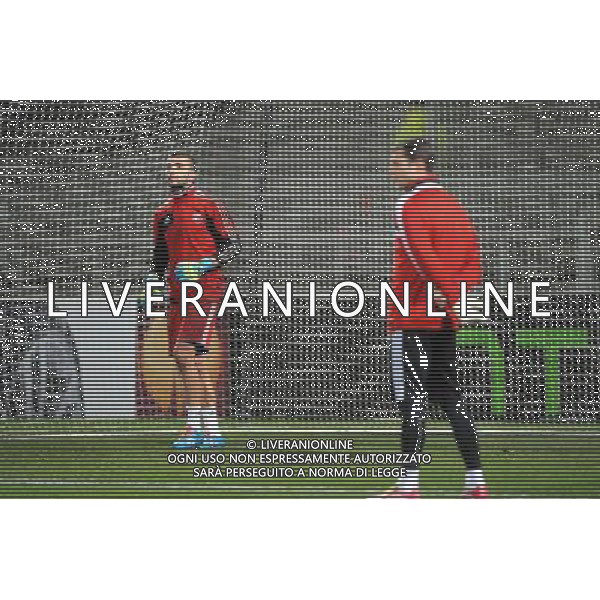 Anthony LOPES / Remy VERCOUTRE - 27.02.2014 - Lyon / Tchernomorets Odessa - Ligue Europa 2013/2014 Photo : Jean Paul Thomas / Icon Sport *** Local Caption *** AG ALDO LIVERANI SAS ONLY ITALY *** Local Caption *** AG ALDO LIVERANI SAS ONLY ITALY