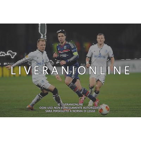 Clement GRENIER - 27.02.2014 - Lyon / Tchernomorets Odessa - Ligue Europa 2013/2014 Photo : Jean Paul Thomas / Icon Sport AG ALDO LIVERANI SAS ONLY ITALY