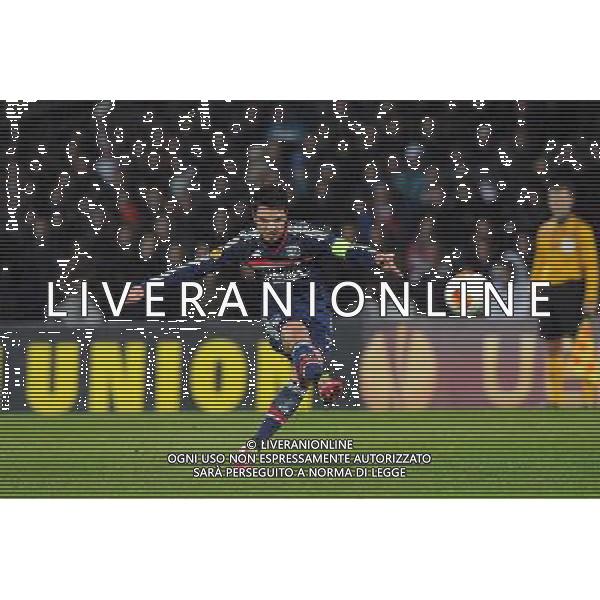 Clement GRENIER - 27.02.2014 - Lyon / Tchernomorets Odessa - Ligue Europa 2013/2014 Photo : Jean Paul Thomas / Icon Sport AG ALDO LIVERANI SAS ONLY ITALY