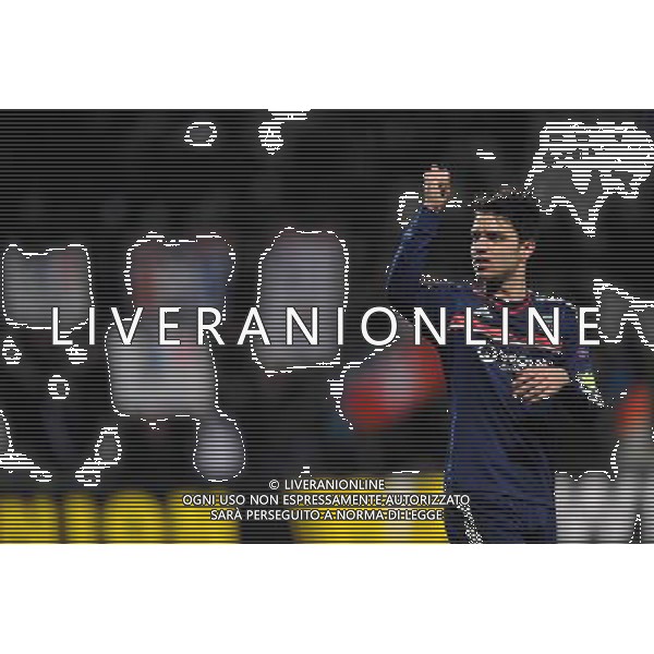 CLEMENT GRENIER - 27.02.2014 - Lyon / Tchernomorets Odessa - Ligue Europa 2013/2014 Photo : Jean Paul Thomas / Icon Sport *** Local Caption *** AG ALDO LIVERANI SAS ONLY ITALY *** Local Caption *** AG ALDO LIVERANI SAS ONLY ITALY