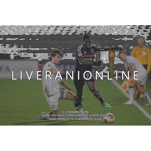 Samuel Umtiti - 27.02.2014 - Lyon / Tchernomorets Odessa - Ligue Europa 2013/2014 Photo : Jean Paul Thomas / Icon Sport *** Local Caption *** AG ALDO LIVERANI SAS ONLY ITALY *** Local Caption *** AG ALDO LIVERANI SAS ONLY ITALY